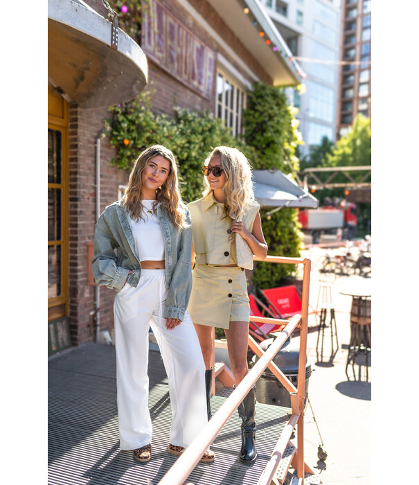 La Rebelle Top wit | Emily