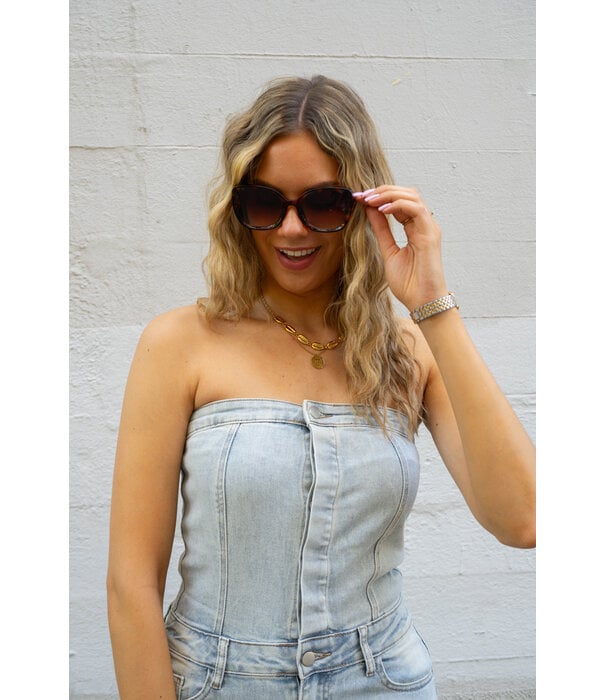 La Rebelle Jumpsuit spijker | Ivy