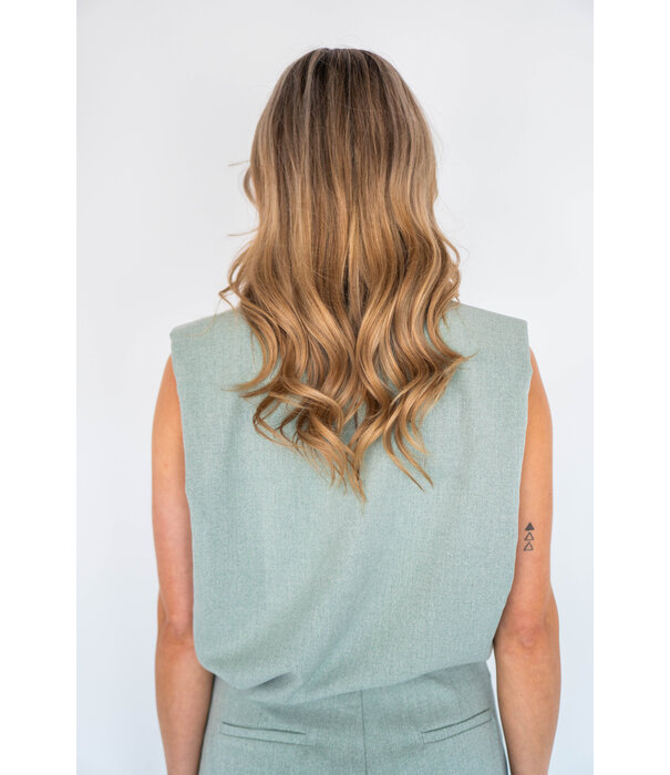 La Rebelle Top groen | Lauren