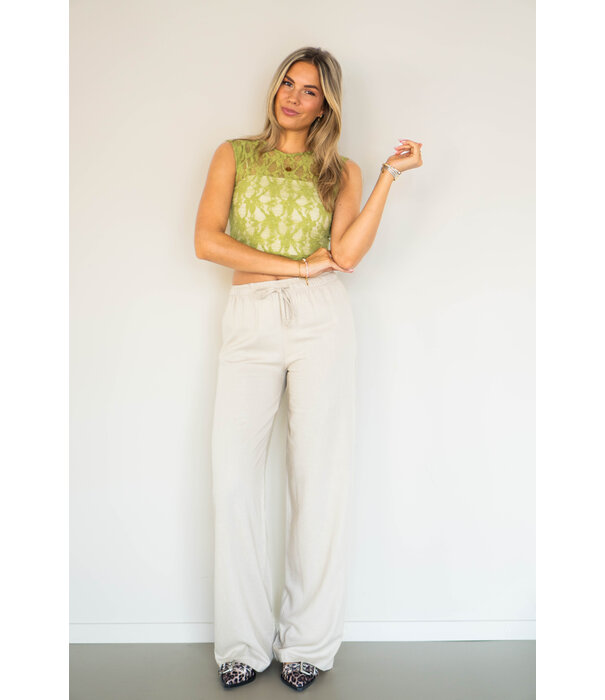 La Rebelle Pantalon beige | Jolien