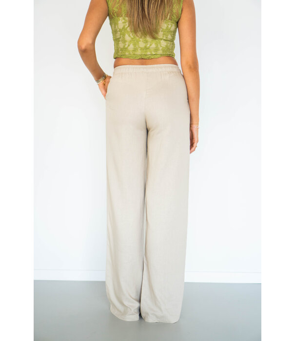 La Rebelle Pantalon beige | Jolien