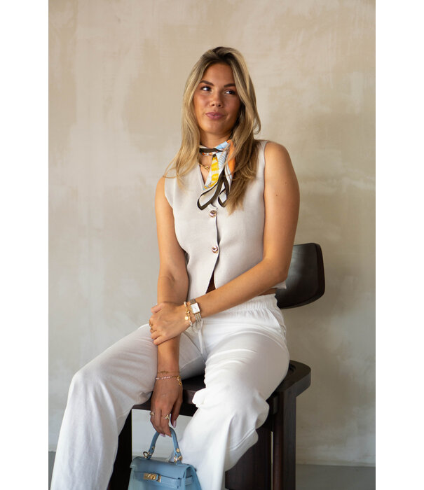 La Rebelle Pantalon wit | Jolien