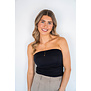 Top bandeau | zwart