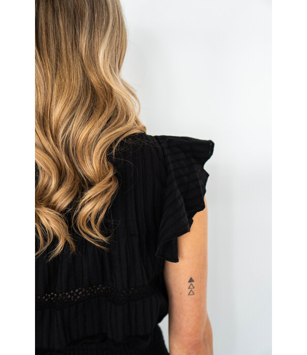 La Rebelle Top zwart | Louen