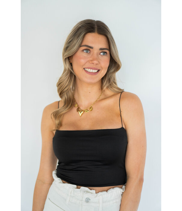 La Rebelle Top zwart | Lois