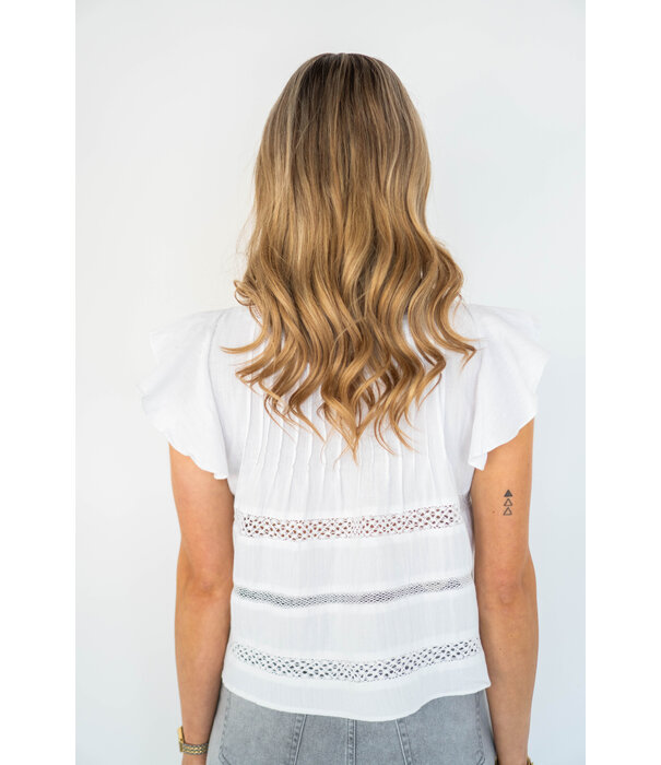 La Rebelle Top wit | Louen