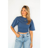 Top navy blauw | Redefined