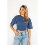 Top navy blauw | Redefined