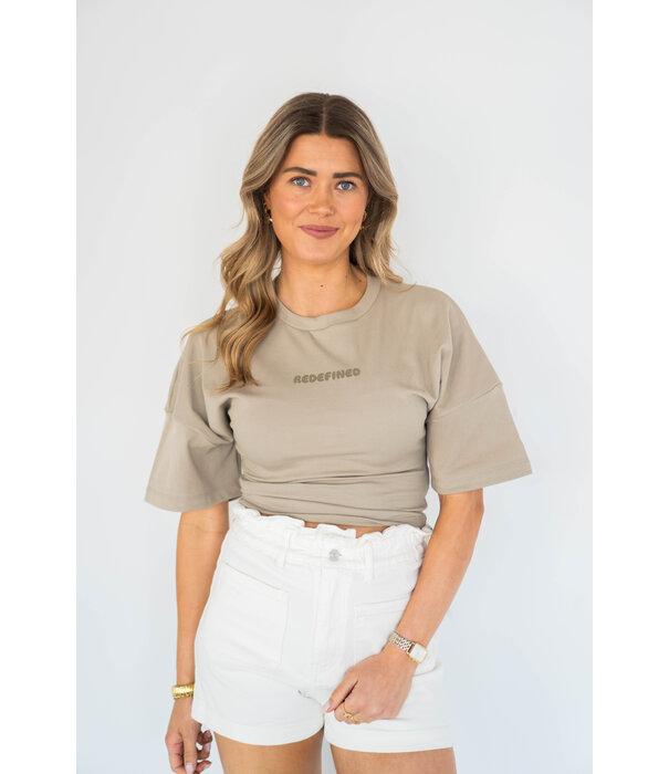 La Rebelle Top taupe | Redefined