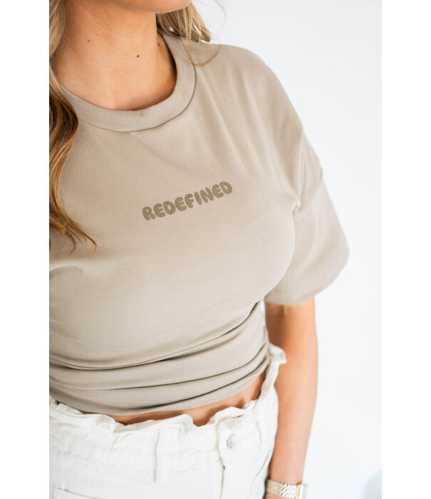 La Rebelle Top taupe | Redefined