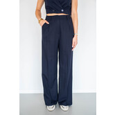 Pantalon navy blauw | Joy