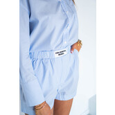 Colourful Rebel Lyn striped short | lichtblauw