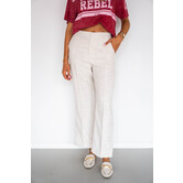 Colourful Rebel Rus straight pants | beige