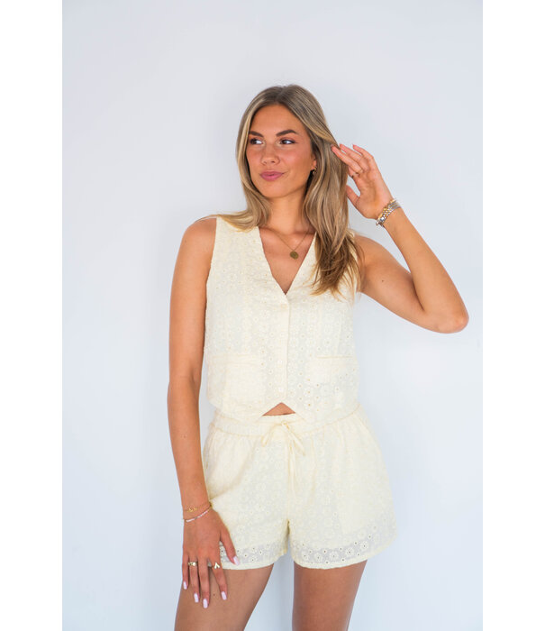 Fluresk Fluresk Thalassa shorts | sunbeam yellow