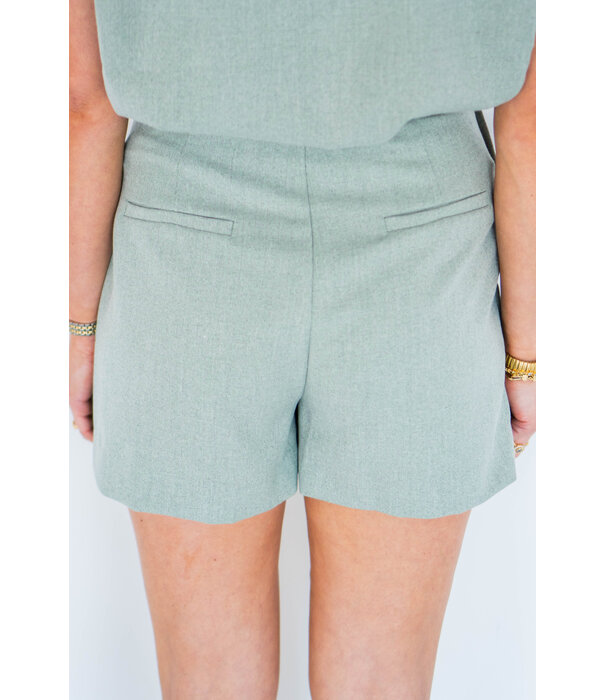 La Rebelle Skort groen | Lauren