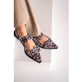 Slingback leopard