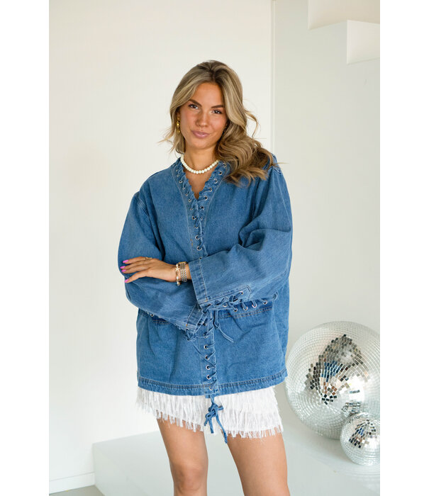 La Rebelle Jas denim | Amy