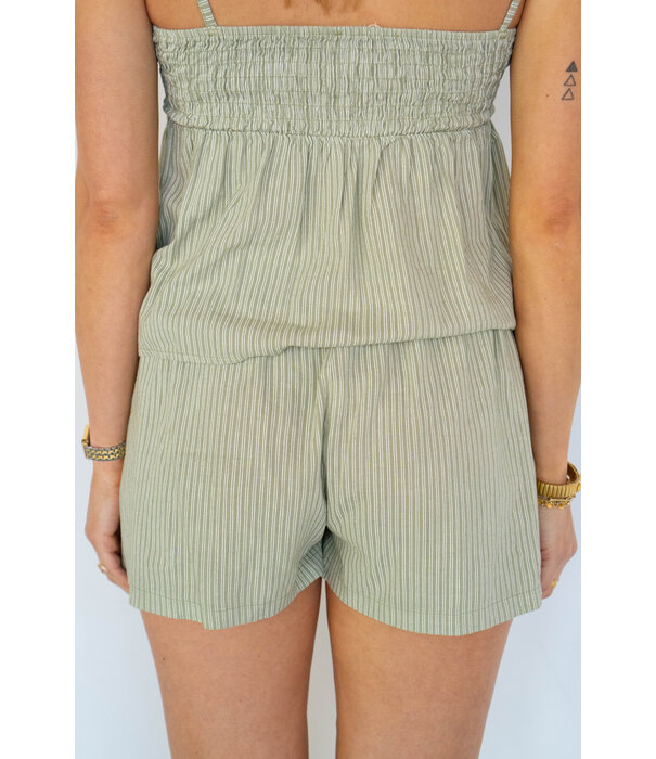 La Rebelle Short groen | Nora