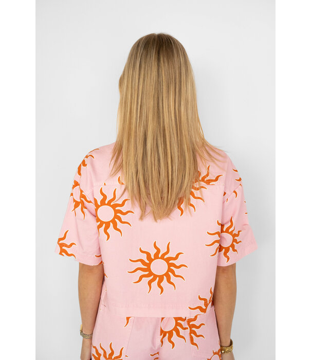 La Rebelle Top roze | Puck