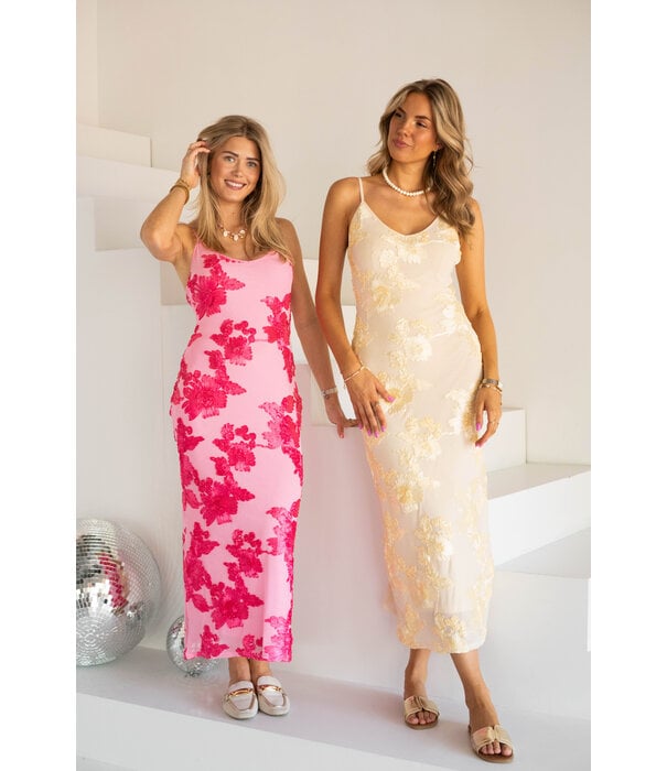 La Rebelle Jurk geel | Rosa