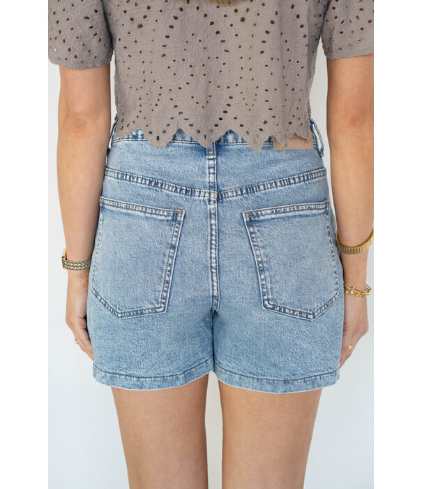 La Rebelle Short spijker | Jasmine