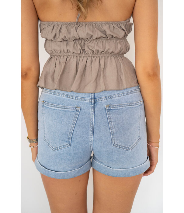 La Rebelle Short spijker | Sabrina