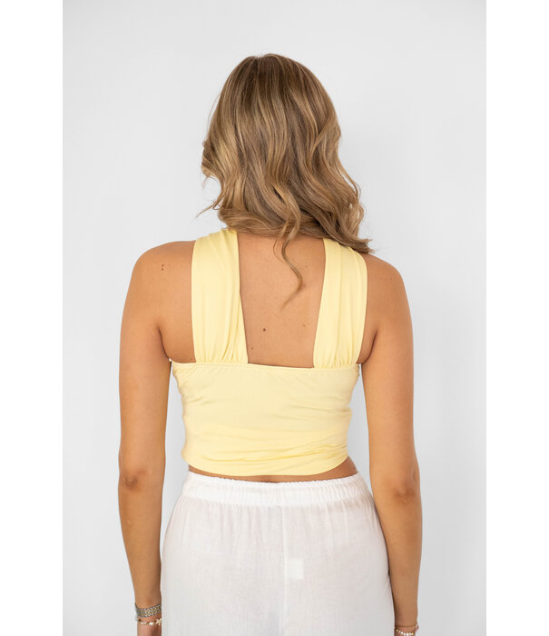 La Rebelle Top geel | Sofia