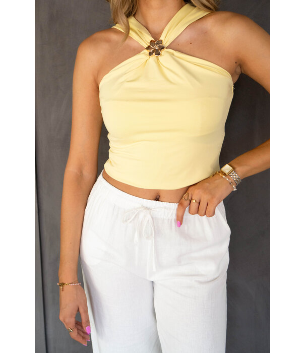 La Rebelle Top geel | Sofia