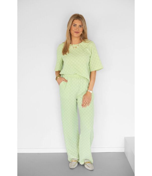 Studio Amaya Studio Amaya Demi pants | light lime