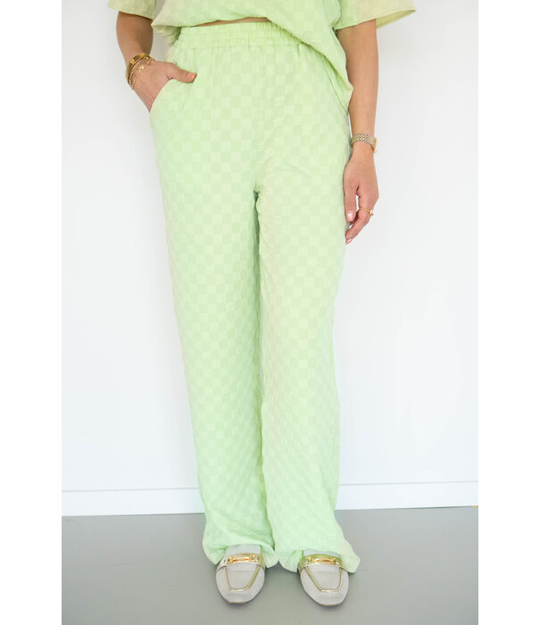 Studio Amaya Studio Amaya Demi pants | light lime