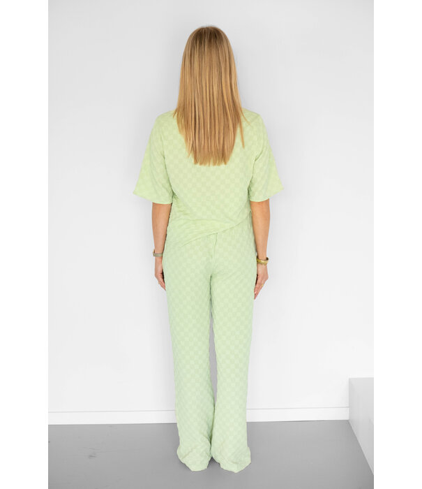 Studio Amaya Studio Amaya Demi pants | light lime