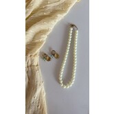 Ketting kralen | off white