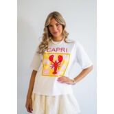 T-shirt wit | Capri