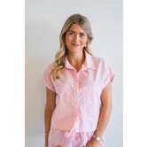 Fluresk Yvette blouse | piggy pink