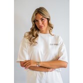 The Lola Club t-shirt wit | Amber