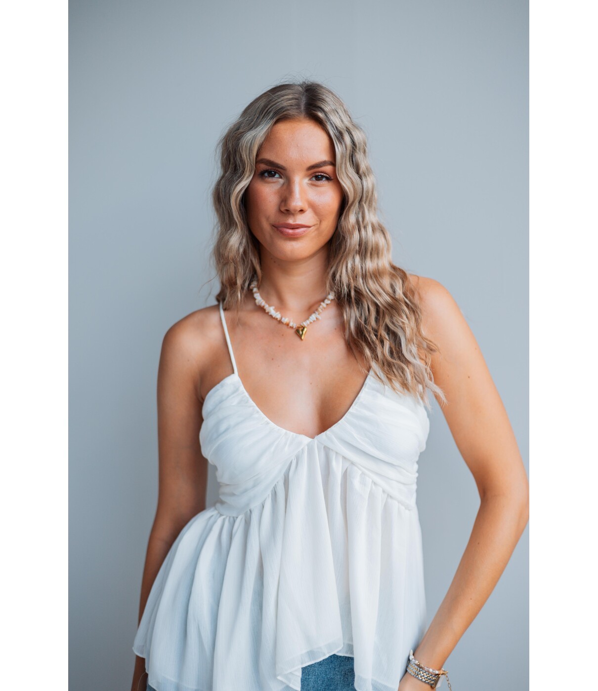 Top off white | Nena