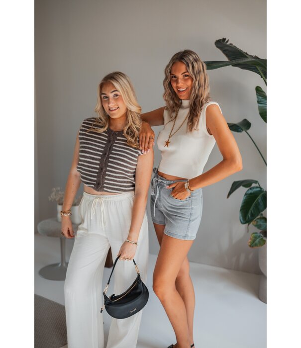 La Rebelle Short grijs | Sammy
