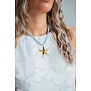Ketting touw blauw | ster