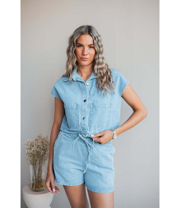 La Rebelle Top denim | Roxy