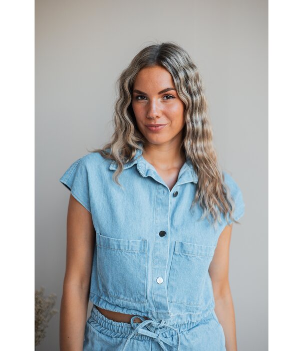 La Rebelle Top denim | Roxy