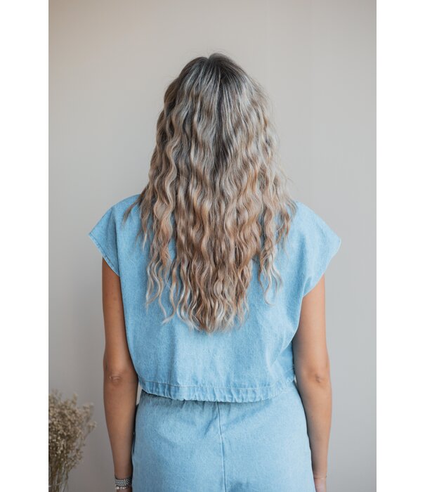 La Rebelle Top denim | Roxy