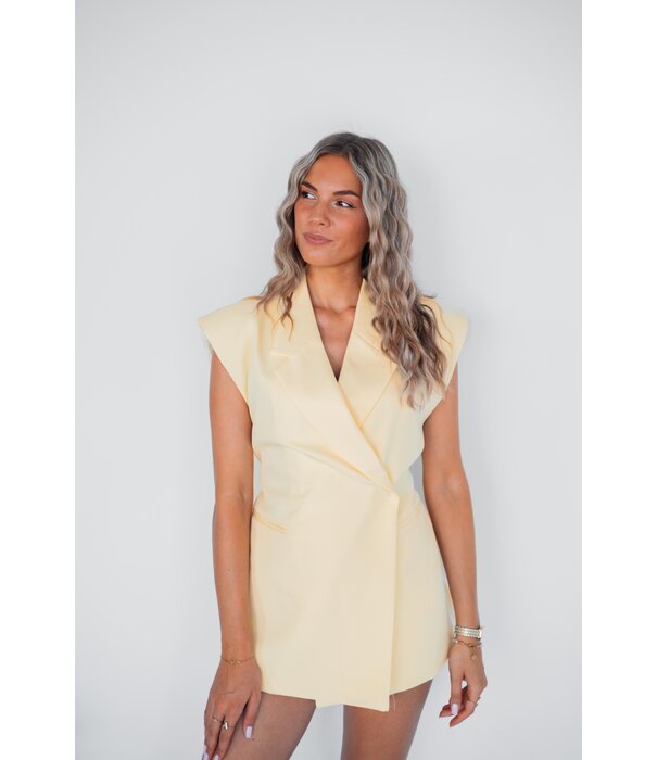 La Rebelle Gilet geel | Iza