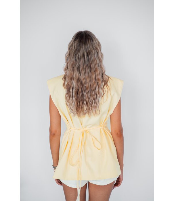 La Rebelle Gilet geel | Iza