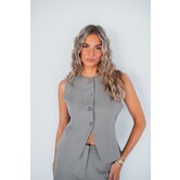 Gilet taupe | Noor