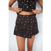 Skort bruin | Famke