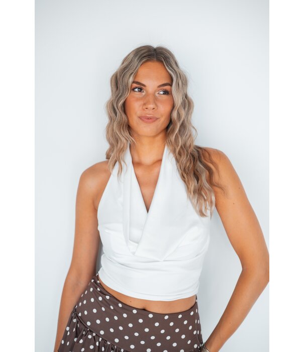 La Rebelle Top wit | Nadine