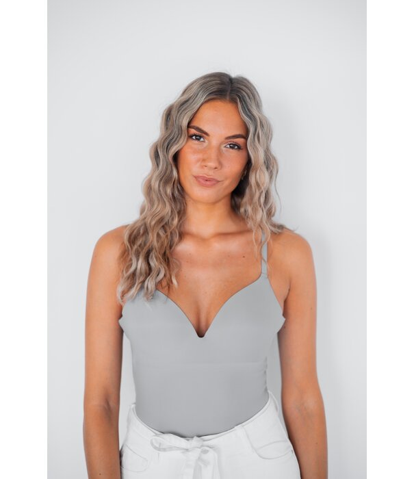 La Rebelle Body grijs | Gina