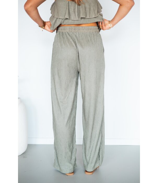 La Rebelle Broek kaki groen | Ravi