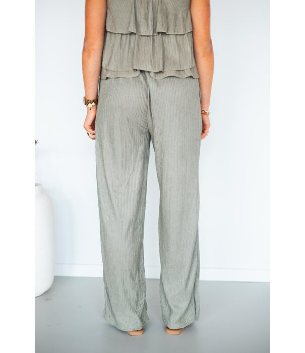 La Rebelle Broek kaki groen | Ravi