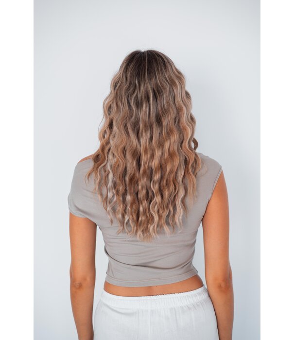 La Rebelle Top taupe | Maddy